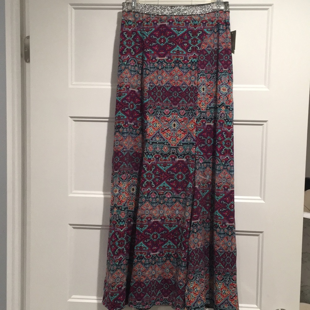 Anthropologie maxi skirt NWT